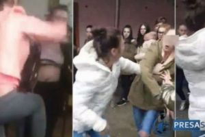 BĂTAIE între două MINORE într-un LICEU. Una dintre fete a fost DATĂ DISPĂRUTĂ - VIDEO