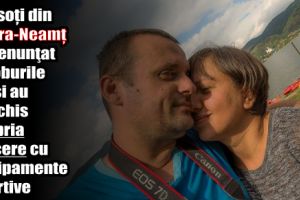 Doi soţi din Piatra Neamţ au renunţat la joburile lor şi au deschis propria afacere cu echipamente sportive