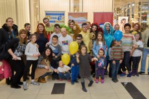 Program interactiv, zambete si imbratisari de Ziua Mondiala a Sindromului Down