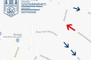 Atenţie, şoferi! O nouă stradă cu sens unic în municipiul Satu Mare