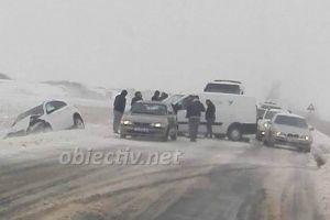 Accident între Bucu şi Slobozia. Foto