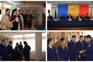 FOTO/ Ziua Poliţiei Române 2018. Momente emoţionante la IPJ Alba: 64 de poliţişti au fost avansaţi în grad, în cadrul unei şedinţe festive