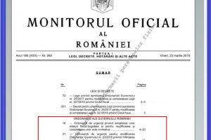 A fost publicata in Monitorul Oficial Ordonanta de Urgenta privind Declaratia Unica. Document integral 