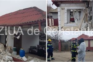 Explozie teribila la Navodari. Trei victime. S-a prabusit