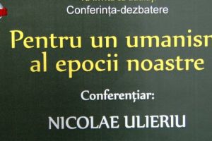 „Pentru un umanism al epocii noastre