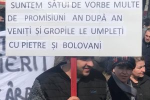 „SUNTEM SĂTUI DE VORBE…!” A început PROTESTUL de la Horia