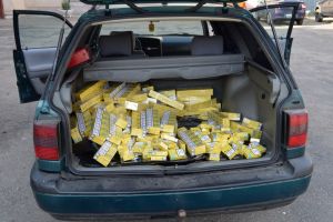 Captură impresionantă! 15.460 de pachete cu ţigări de contrabandă, confiscate