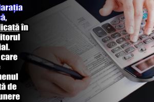 Declaraţia Unică, publicată în Monitorul Oficial. Vezi care este termenul limită de depunere