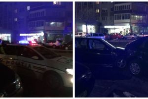 FOTO/ Accident la Alba Iulia: O femeie cu ”alcool la bord”, a pierdut controlul asupra autoturismului şi a intrat în coliziune cu o maşină parcată
