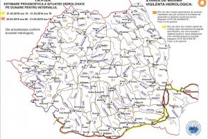 Pericol de inundatii: Constanta, Tulcea si Braila, sub imperiul unui Cod portocaliu