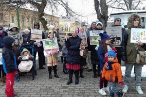 Marsul pentru viata prin Timisoara. Manifestare impotriva avortului