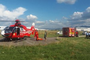 Turist rănit grav în Munţii Făgăraş. S-a solicitat intervenţia unui elicopter de la SMURD