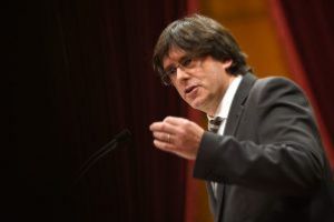 Fostul lider catalan Carles Puigdemont, retinut de politia germana