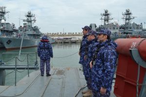 Dragorul Maritim 29 Locotenent Dimitrie Nicolescu a ajuns in Portul Militar Constanta (galerie foto)