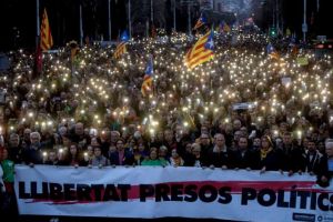 Din noi proteste la Barcelona. Liderul separatiştilor arestat