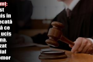 Neamţ: A fost trimis în judecată după ce şi-a ucis mama. Acuzat oficial de omor