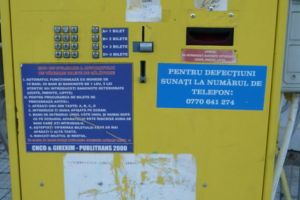 Automatele de bilete fac din nou figuri