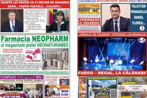 Jurnalul de Călăraşi nr. 3092 din 27 martie 2018