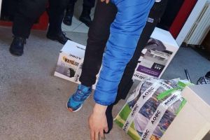 Surrpiza la frontiera. Ce au descoperit politistii de frontiera in pantofii unui tanar care a vrut sa intre in Romania