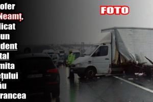Un şofer din Neamţ, implicat într-un accident mortal la limita judeţului Buzău cu Vrancea