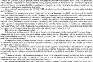 CONSTRUIRE PENSIUNE TURISTICĂ