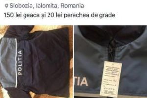 Lider sindicat: Poliţiştii îşi vând uniformele pentru plata facturilor