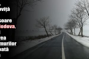 Ploi, lapoviţă şi ninsoare în Modova. Vezi starea drumurilor în toată ţara