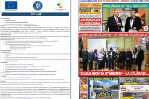 Jurnalul de Călăraşi nr. 3093 din 28 martie 2018