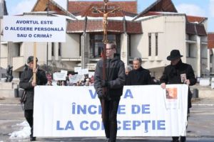 FOTO: Marşul pentru viaţă la Târgu-Mureş