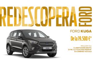 Redescoperă plăcerea condusului la Ford West, noul dealer din Satu Mare, şi profită de programul Rabla. Ford Kuga de la 19.500 Euro.*