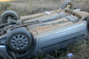Accident MORTAL in Prahova, pe drumul dintre Valeni si Predeal Sarari. O femeie a murit dupa ce masina in care se afla s-a rasturnat