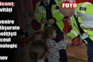 IPJ Neamţ: Activităţi de prevenire desfăşurate de poliţişti la Liceul Tehnologic din Roznov