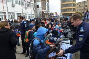 Jandarmeria bistriţeană, luată cu asalt. A fost Ziua porţilor deschise