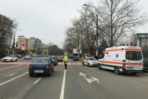 Copil de 10 ani, lovit pe trecerea de pietoni pe strada Soveja din Constanta