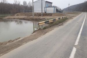 Judetul Constanta. Restrictii de tonaj pe DJ 223 din cauza inundatiilor (galerie foto)