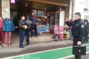 Razie in zona Brancoveanu. Vizate au fost bazarele cu marfa pe trotuare