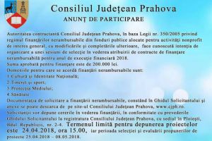 Consiliul Judetean Prahova a alocat fonduri pentru activitãţi #nonprofit