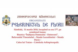 Pelerinajul de Florii în Arhiepiscopia Râmnicului