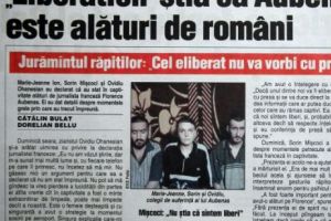 Jurnaliştii români răpiţi în Irak au jurat să o protejeze pe Florence Aubenais. Franţuzoaica a minţit