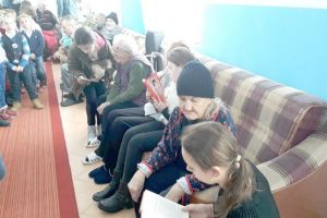 În vizită la bunici!