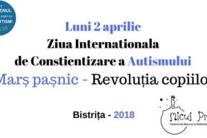 Marşul ”Revoluţia copiilor”, luni 2 aprilie la Bistriţa