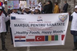 Elevii Școlii Nr. 4 Suceava au promovat mişcarea şi alimentaţia echilibrată, în cadrul ...