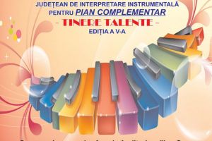 Concursul de interpretare la pian „Tinere talente”, la a V-a ediţie