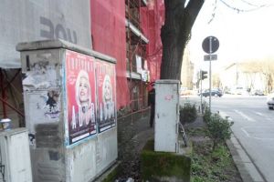 Timisoara afiselor lipite ilegal: organizatorii de evenimente, amendati pe banda rulanta