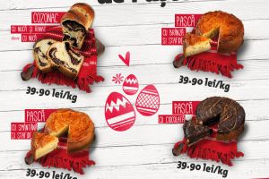 Surpriză la Mamma Mia!! Mamma Mia îţi aduce acasă cei mai gustoşi şi fragezi cozonaci de Paşti!