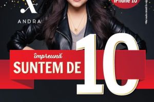 10 ani de Shopping City Suceava: Megaconcert ANDRA şi un iPhone 10 la tombolă!