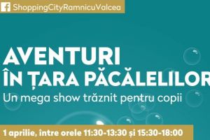 Shopping City Râmnicu Vâlcea: Show de păcăleli şi alte activităţi pentru copii