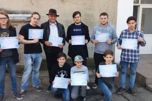 Salbă de premii pentru micii electronişti de la Palatul Copiilor din Bistriţa
