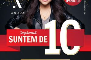 10 ani de Shopping City Suceava: Megaconcert ANDRA şi un iPhone 10 la tombolă!