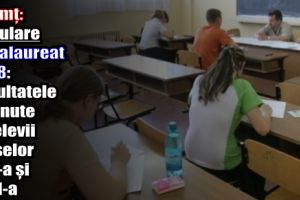 Neamţ: Simulare Bacalaureat 2018: Rezultatele obţinute de elevii claselor a XI-a şi a XII-a